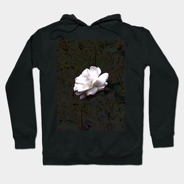 White Rose Hoodie by Shanzehdesigns